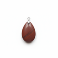 Pendentif Jaspe Rouge – Pierre Naturelle Goutte