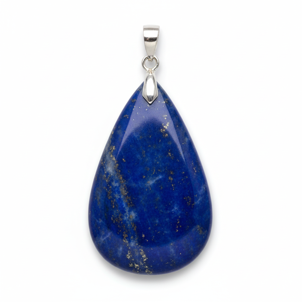 Pendentif Lapis-Lazuli – Pierre Naturelle Goutte